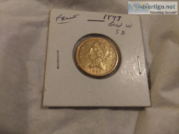 1897 5. Gold Piece