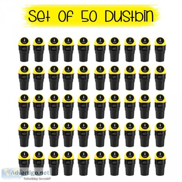 Car dustbins &ndash an inspirational scheme combating waste clog