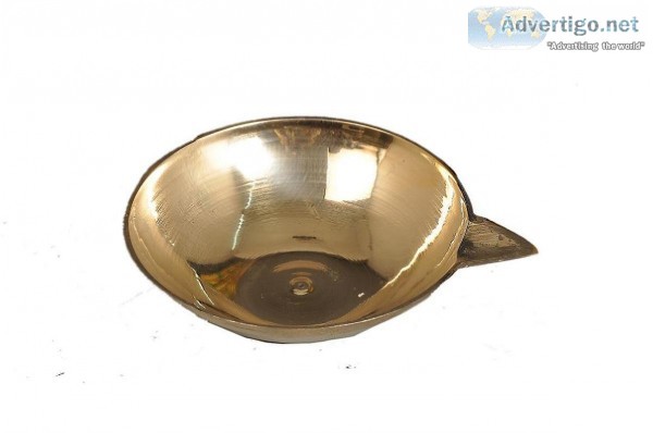 Nutristar Diya Pankti Pure Brass Diameter  5 Inch