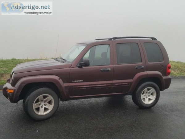 Jeep liberty 4wd 04