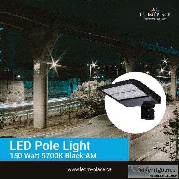 Ensure Safety of the Residents by Installing 150w LED Pole Light