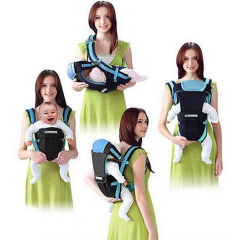 Designer Front Facing 4-in-1 Baby Kangaroo Sling Carrier