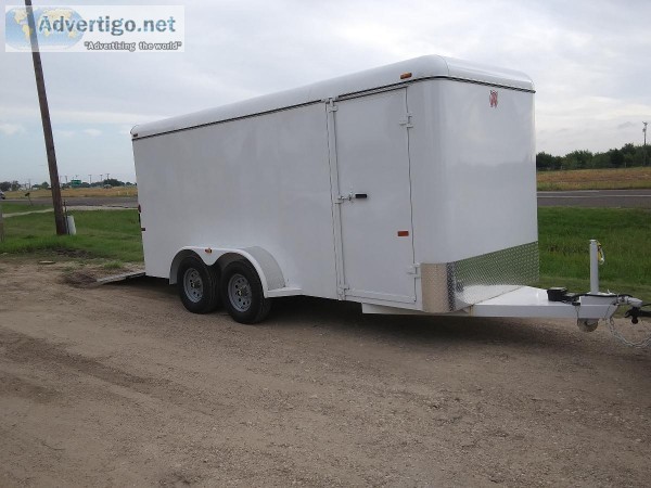 16 ft all steel cargo trailer