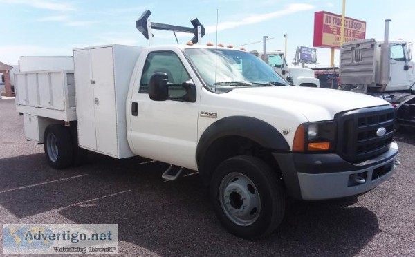 2007 Ford F-550 Utility Dump Body