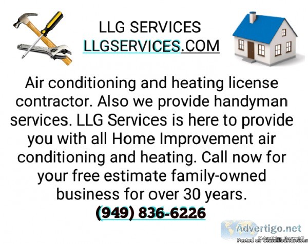 LLG SERVICES HOME CONTRACTING