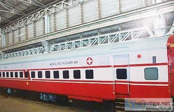 Low Price ICU Train Ambulance in Bangalore By Hifly ICU