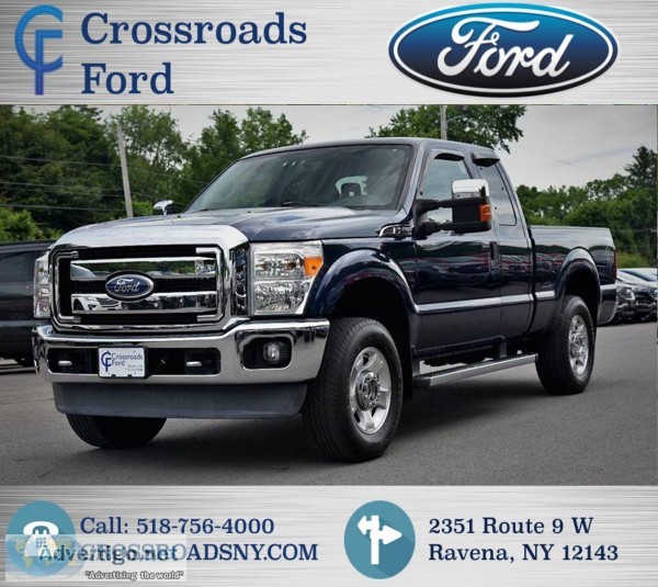 2011 FORD F-250 4X4 SUPERCAB XLT 6.2L V8 91K Clean Miles U10208T