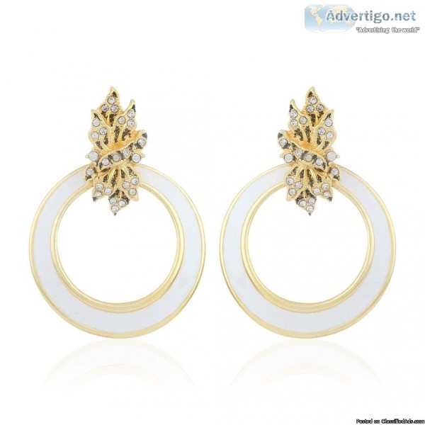 Buy Gold Earrings Designer Collections Online Buy Gold Earrings 