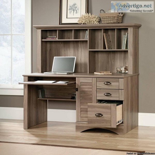 Computer Desk  office desk with Hutch