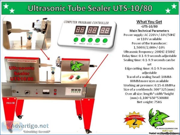 Ultrasonic Tube Sealer UTS-1080