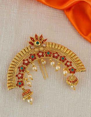 Buy Hair Bun Accessories and Juda Pin Online at Anuradha Art Jew