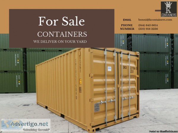 Shipping Containers For Sale