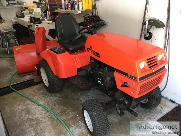 Lawn Tractor with Mower and Snow Blower