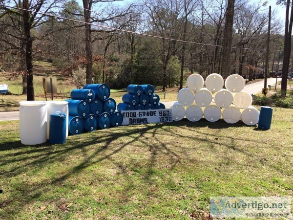 Food-Grade Plastic Barrels and Drums