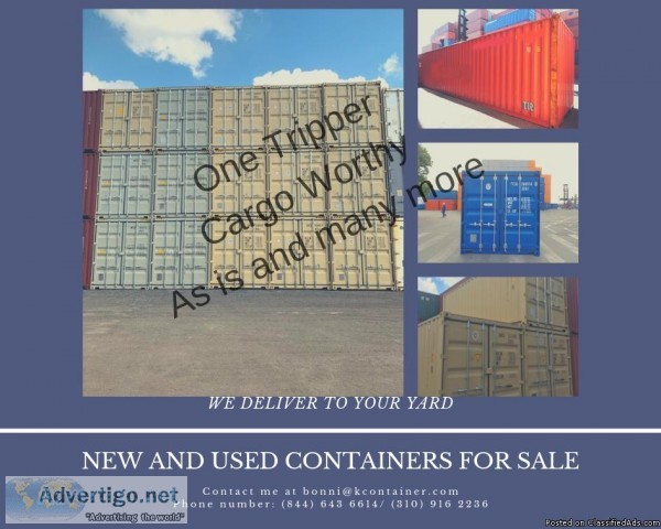 Shipping Containers (NewUsed) for Sale