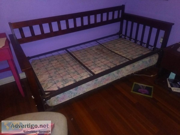 cherry wood daybed