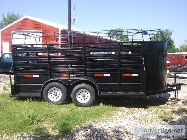 Black bar top trailer