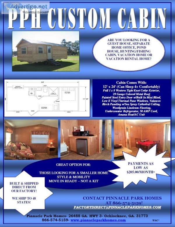 PPH Custom RV Classified Cabin