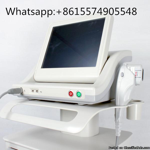 5cartridges  hifu slimming machine ultrasound skin tightening ma