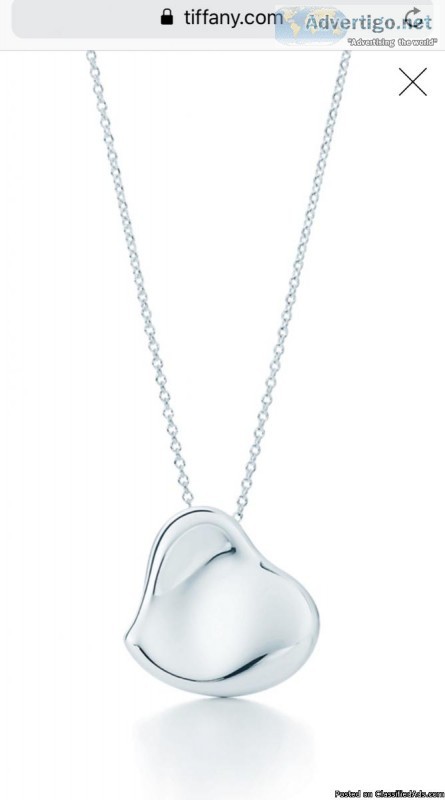 REWARD Lost Tiffany Full Heart Necklace