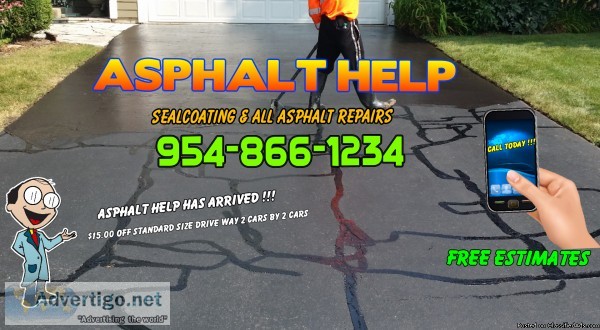 Asphalt Sealcoating