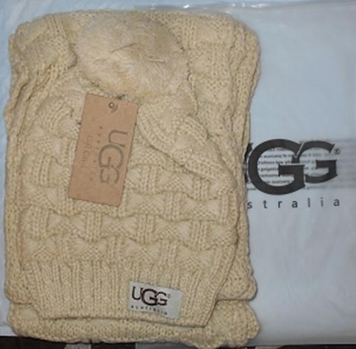 UGG Hat and Scarf Set