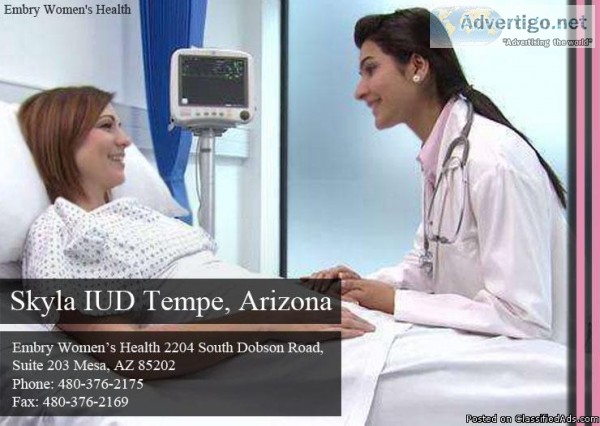 Skyla IUD Specialist Tempe Arizona