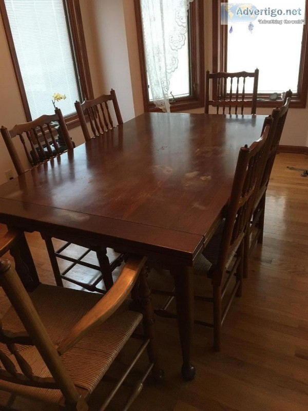 Stickley Draw leaf table