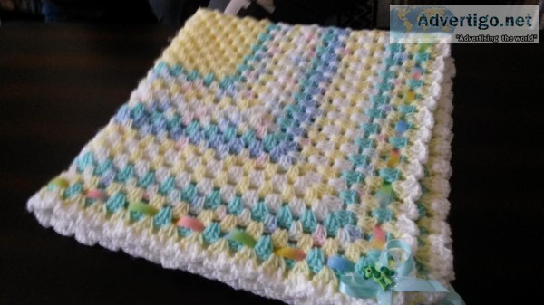 CROCHET BABY THROWS and OTHERS GRANNNY SQUARE