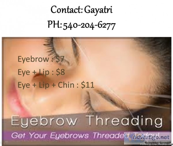 Eyebrow Threading and Full face Threading