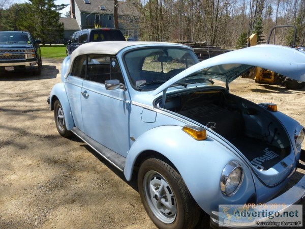 VERY NICE 1979 VW SUPER BEETLE CONV.