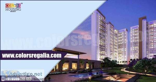 Book 4 BHK apartments at Colors Regalia