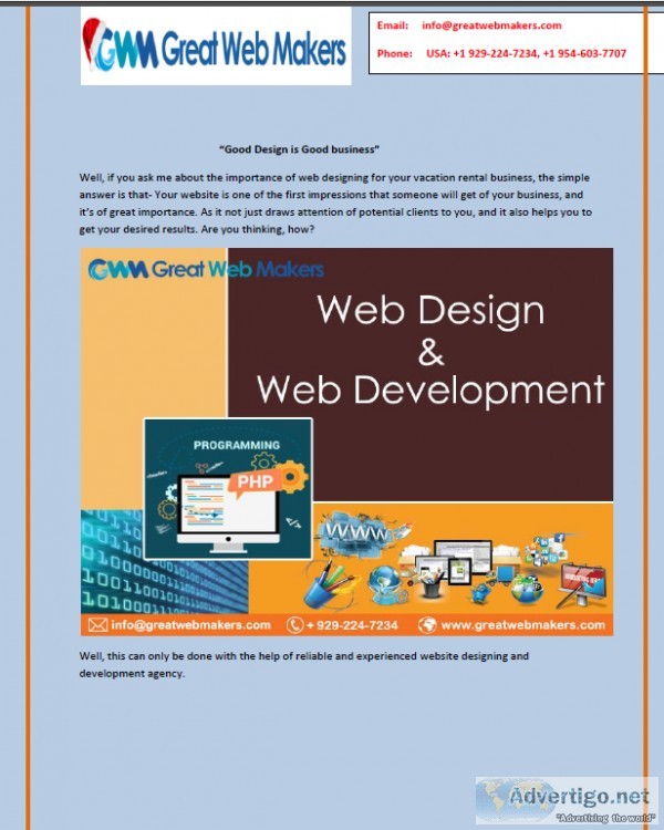 Custom CMS web designing services