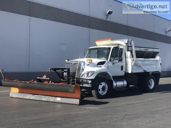 2008 INTERNATIONAL 7400 SANDER SPREADER ONLY 10K MILES