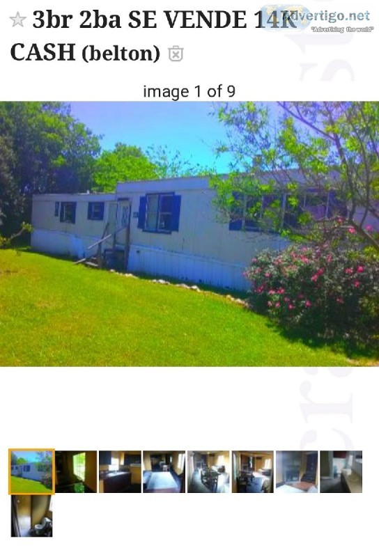 Manufactured Home 3br 2ba