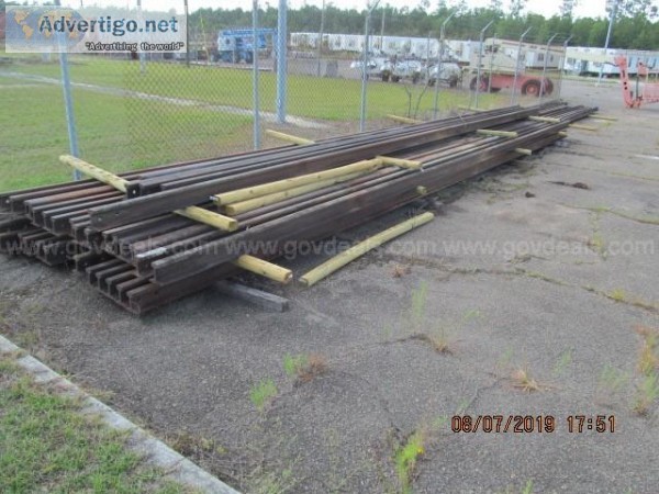 Approx 59 ea 90lb Rail  Track approx 50000 lbs