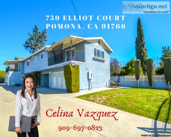 759 Elliot Court Pomona CA 91766 For RENT