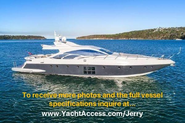 2008 86&rsquo AZIMUT 86S For Sale