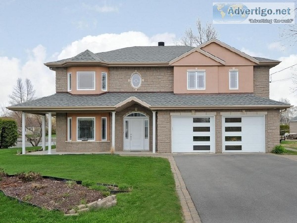 Magnifique maison au bord de l eau 4 chambres à St-Zotique