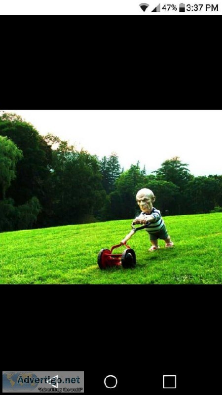 Lawn mowing