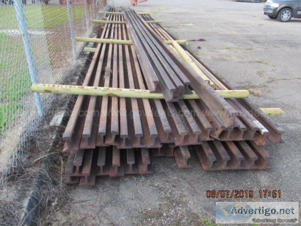 Approx 59 ea 90lb Rail  Track approx 50000 lbs