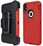 iPhone X Case (RedBlack)