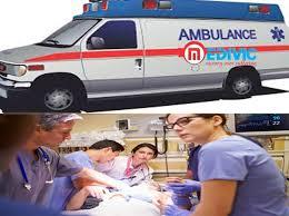 Road Ambulance Service in Pitampura-Medivic Ambulance Service in