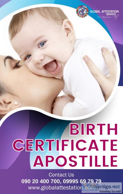 Birth Certificate Attestation