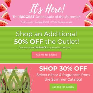 Summer Blow Out Home D&eacutecor and Fragrance