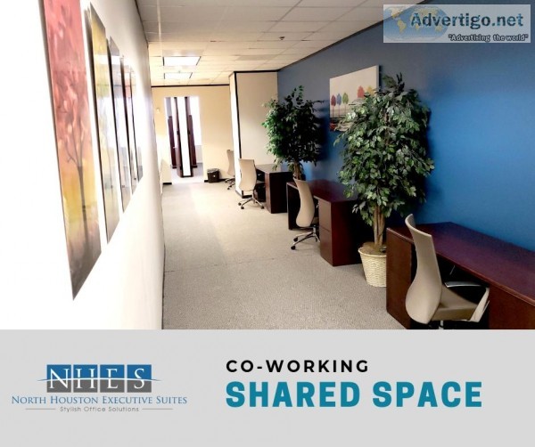 Shared Desks for Coworking in North Houston