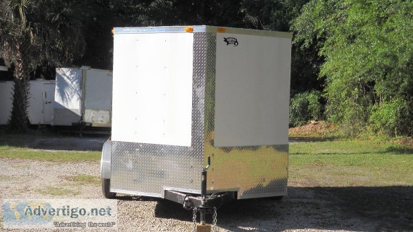 7x12 Enclosed trailer Extra Height