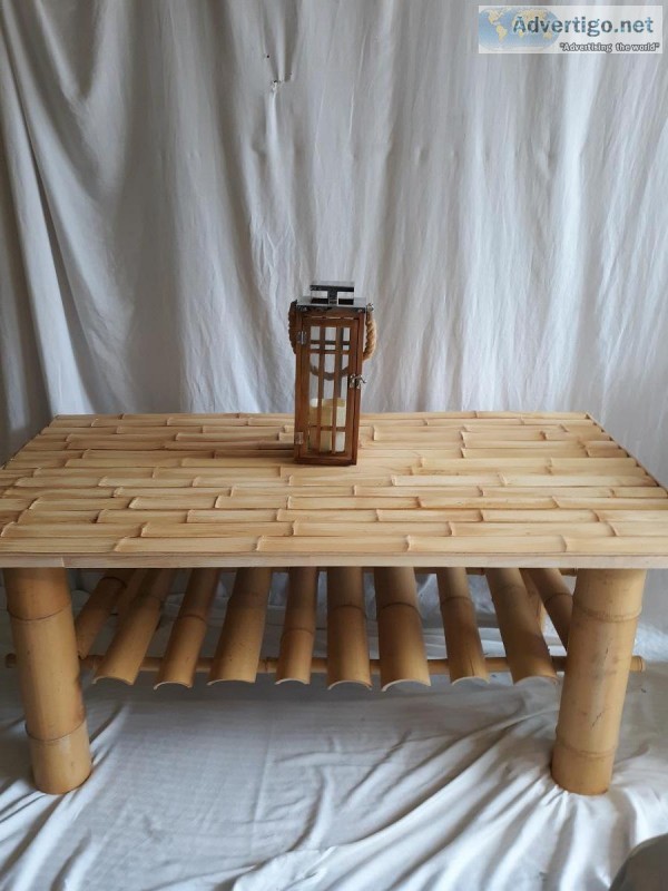 Bamboo coffee table