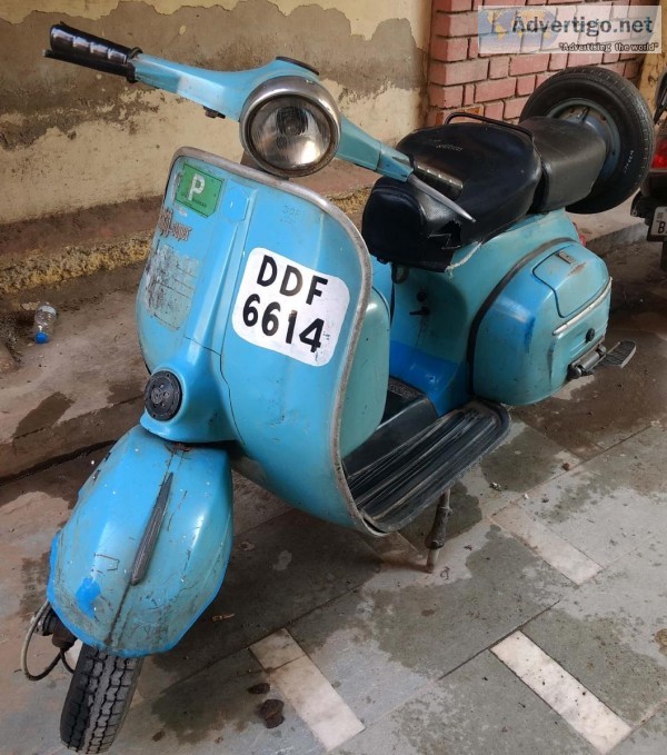 For sale good condition 150cc Bajaj Super scooter 1987 model