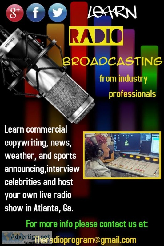 Radio Broadcasting Lessons